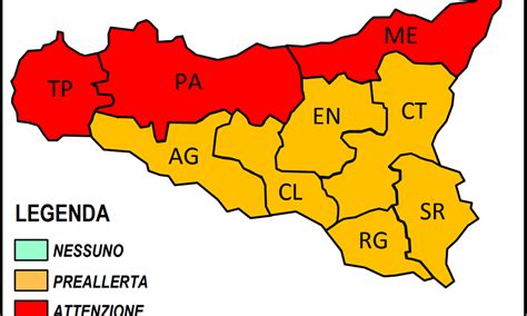 Giovedi Ottobre Allerta Rosso Previsti Incendi A Messina E In Tutto