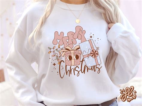 Merry Christmas Png Cute Quote Lettering Graphic by huxmay · Creative ...