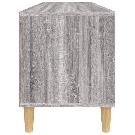 ETO Meuble TV sonoma gris 100x34 5x44 5 cm bois d ingénierie