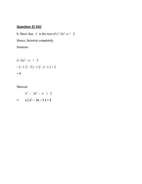 Contoh Soalan Dan Jawapan Algebra Pdf