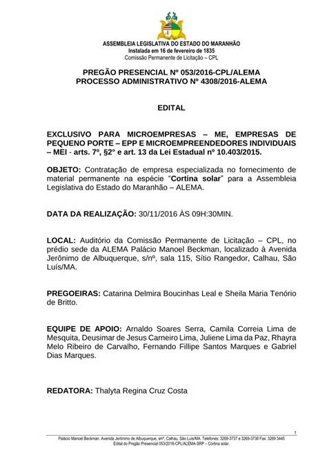 Pdf Preg O Presencial N Cpl Alema Anexo Ii Modelo De