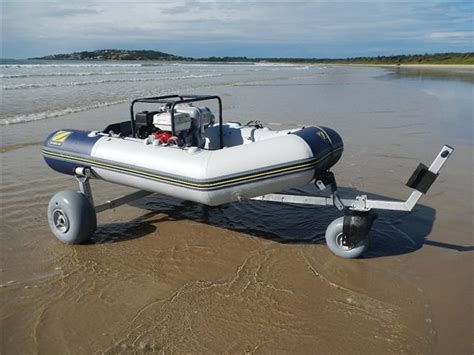 Boat Dolly With 26cm Wheels Beachwheels Australia