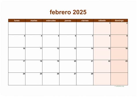 Calendario Febrero 2025 Con Feriados Para Imprimir Veda Allegra