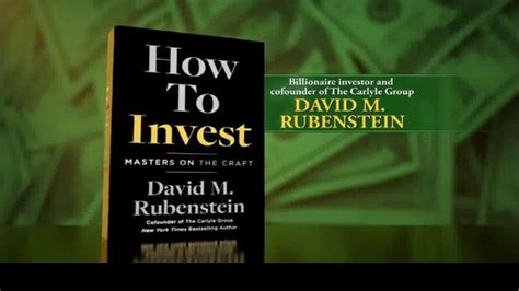 David M Rubenstein How To Invest Tv Spot Ispottv