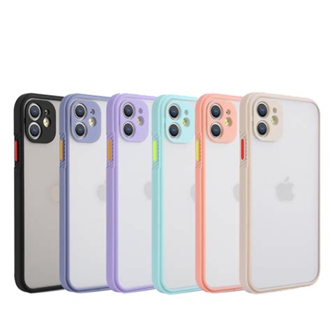 Capa Para Iphone Xr De Tpu Fosco Com Borda Colorida