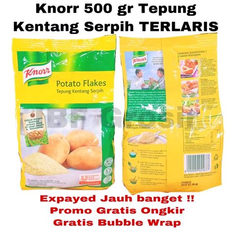 Jual Knorr Tepung Kentang Serpih 500 Gr Potato Flakes Terlaris Knor