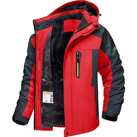 Men's Winter Jacket Fleece Jacket Softshell Jacket Windbreaker Climbing Snow Sports Thermal Warm ...