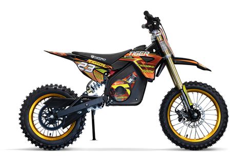 Menila Import NITRO MOTORS 1500W Eco Midi Kinder Dirtbike Tiger DLX 14