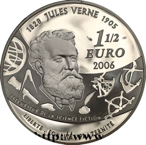 1½ Euro Journey to the Center of the Earth France Numista