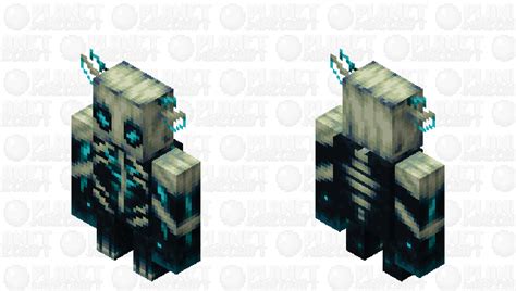 Warden Minecraft Mob Skin