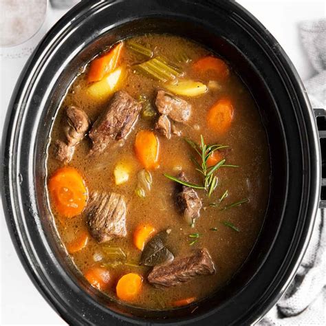 Slow Cooker Irish Beef Stew Recipe