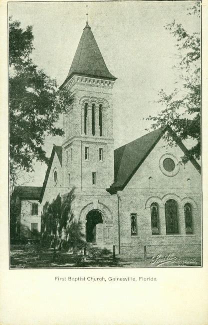 Gainesville First Baptist Church | Florida Baptist Historical Society