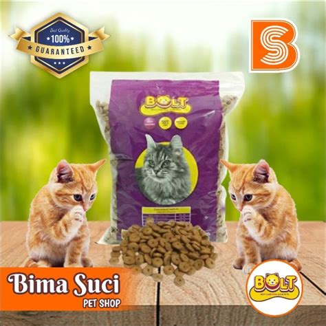 Jual Makanan Kucing Bolt Ikan Tuna Dan Salmon Shopee Indonesia