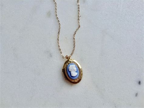 Cameo Necklace, Vintage Cameo Necklace, Cameo Jewelry, Victorian ...