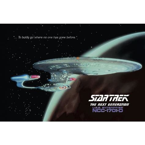 STAR TREK POSTER USS ENTERPRISE 1701 D Posters Buy Now In The Shop