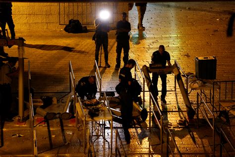 Israel Reemplazará Los Detectores De Metales En El Monte Del Templo Por Controles De Seguridad