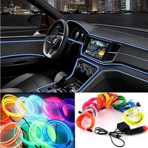 Nastri Led M Car Interior Light Strip V Led Luci Fredde Flessibile