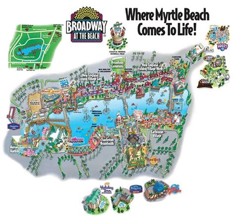 Printable Broadway At The Beach Map Experience Over 350 Acres Of ...