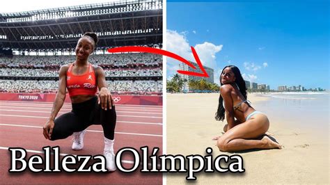 Campeona Olímpica y simplemente una belleza Jasmine Camacho Quinn YouTube