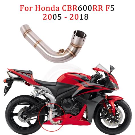 For Honda Cbr600rr F5 2005 2018 Motorcycle Exhaust Escape Modified