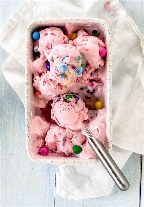 No Churn Bubble Gum Ice Cream Artofit