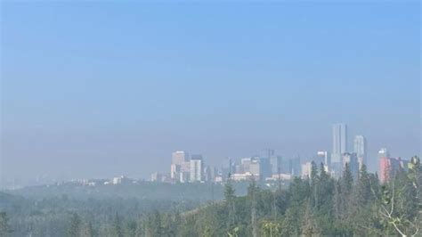 Special Air Quality Statements Have Been Issued Across Alberta Due To Wildfire Smoke Gtn News