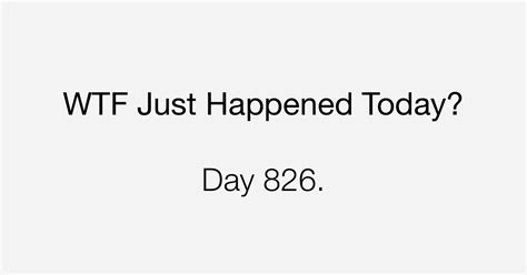 Day The Bridge What The Fuck Just Happened Today