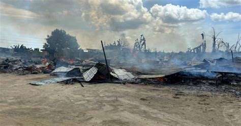 Gawai Bertukar Duka Rumah Panjang Didiami Keluarga Musnah Terbakar