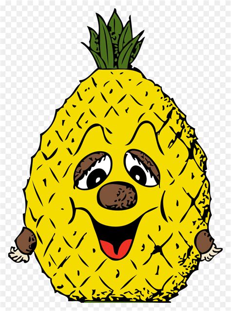 Face Clipart Pineapple Funny Faces Clipart Flyclipart