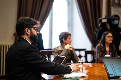 Presidente De La República Gabriel Boric Font Encabeza Reunión Del Comité Político Prensa