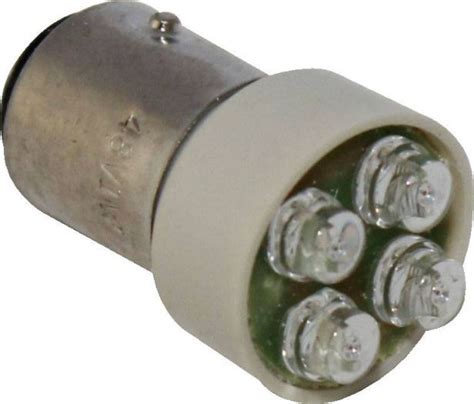 Electrical Light Bulb 48v 1w Led Dual Contact Offset Pins