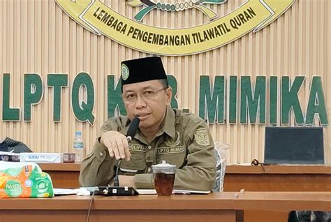 Persiapan Mtq Ke Se Tanah Papua Sudah Persen Ketua Presiden