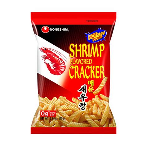 SHRIMP FLAVORED CRACKER HOT X 75 GR KFOOD Peru