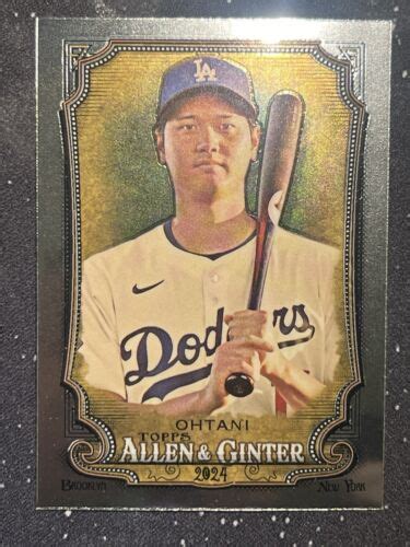 2024 Topps Allen Ginter Shohei Ohtani Chrome Refractor SP Dodgers