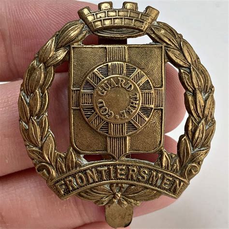 Legion Of Frontiersmen Imperial Paramilitary Force Cap Badge