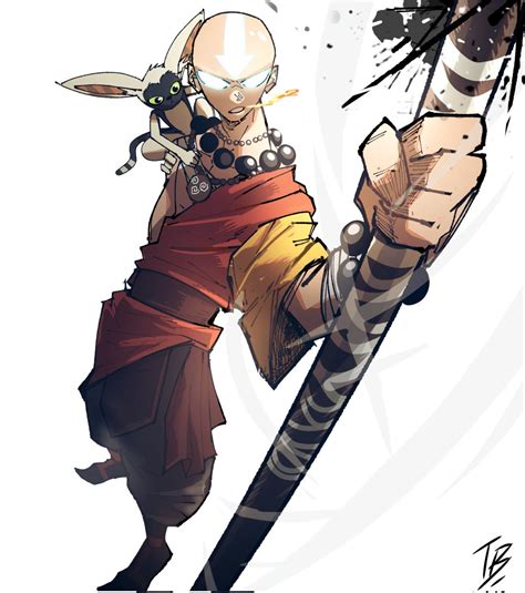 Autoart On Twitter Rt Thatboy Studio Aang Fanart