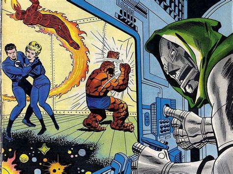 Fantastic Four Vs Dr Doom Wallpapers Wallpaper Cave