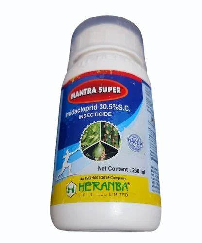 Heranba Liquid 250ml Mantra Super Imidacloprid Insecticide Bottle At