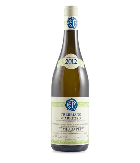 Emidio Pepe Trebbiano DAbruzzo DOC 2012 Magnum Mgm 1 5 Lt Il