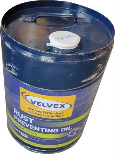 Velvex Yellow Industrial Rust Preventive Oil At Bucket Of