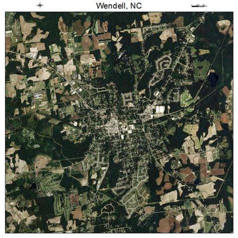 Aerial Photography Map of Wendell, NC North Carolina