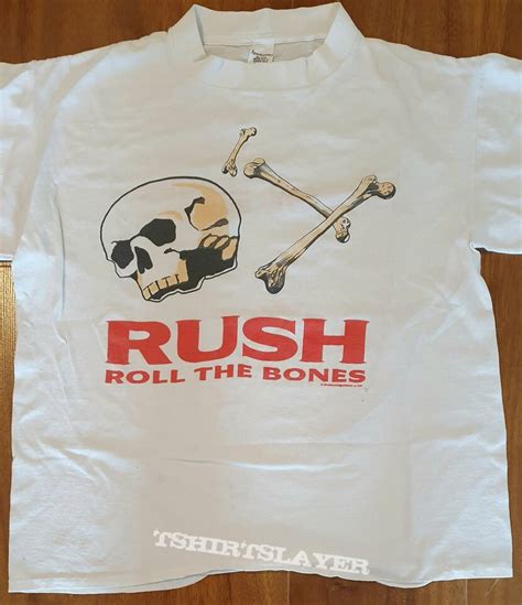 Rush Rush Roll The Bones Official Tour Shirt TShirt Or Longsleeve