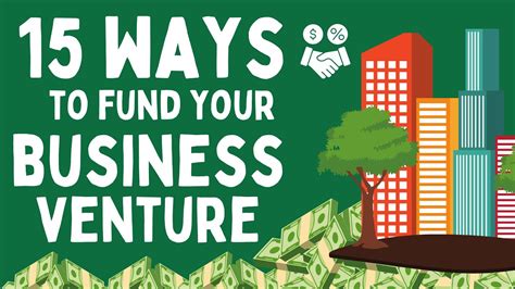 15 Creative Ways To Fund Your Business Venture Business Funding