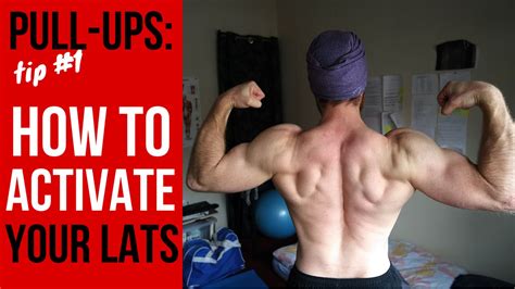 Pull Ups Tip 1 How To Activate Your Lats YouTube