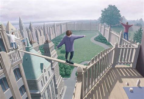 Illusioni Rompicapo Nei Dipinti Di Rob Gonsalves Foto Bonkaday