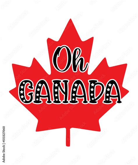 Canada Svg Canada Day Svg Canadian Love Svg Canada Word Art Svg