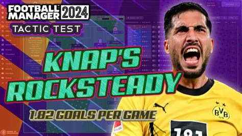 Fm Tactic Test Knap Rocksteady Football Manager Youtube