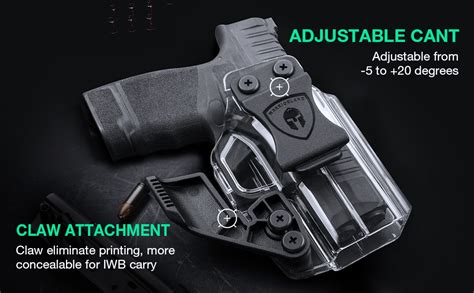 Warriorland Hellcat Holster Iwb Clear Holster Optic Cut And Claw Springfield Armory