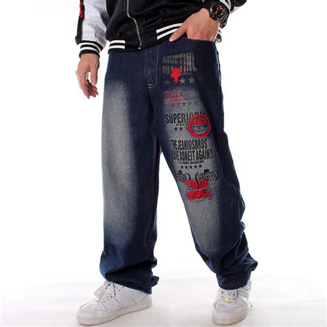 Hip Hop Washed Embroidered Jeans Helloice Apparel