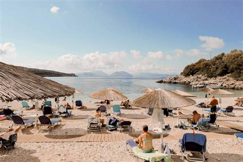 Ammoussa Beach Vasiliki Lefkada Griechenland